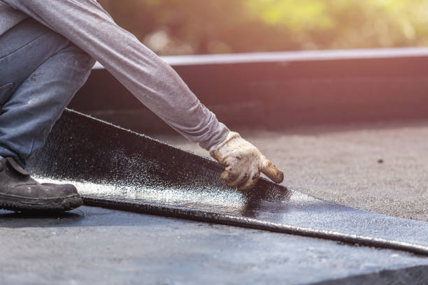 Professional Exterior Waterproofing technician working in Ottawa, IL